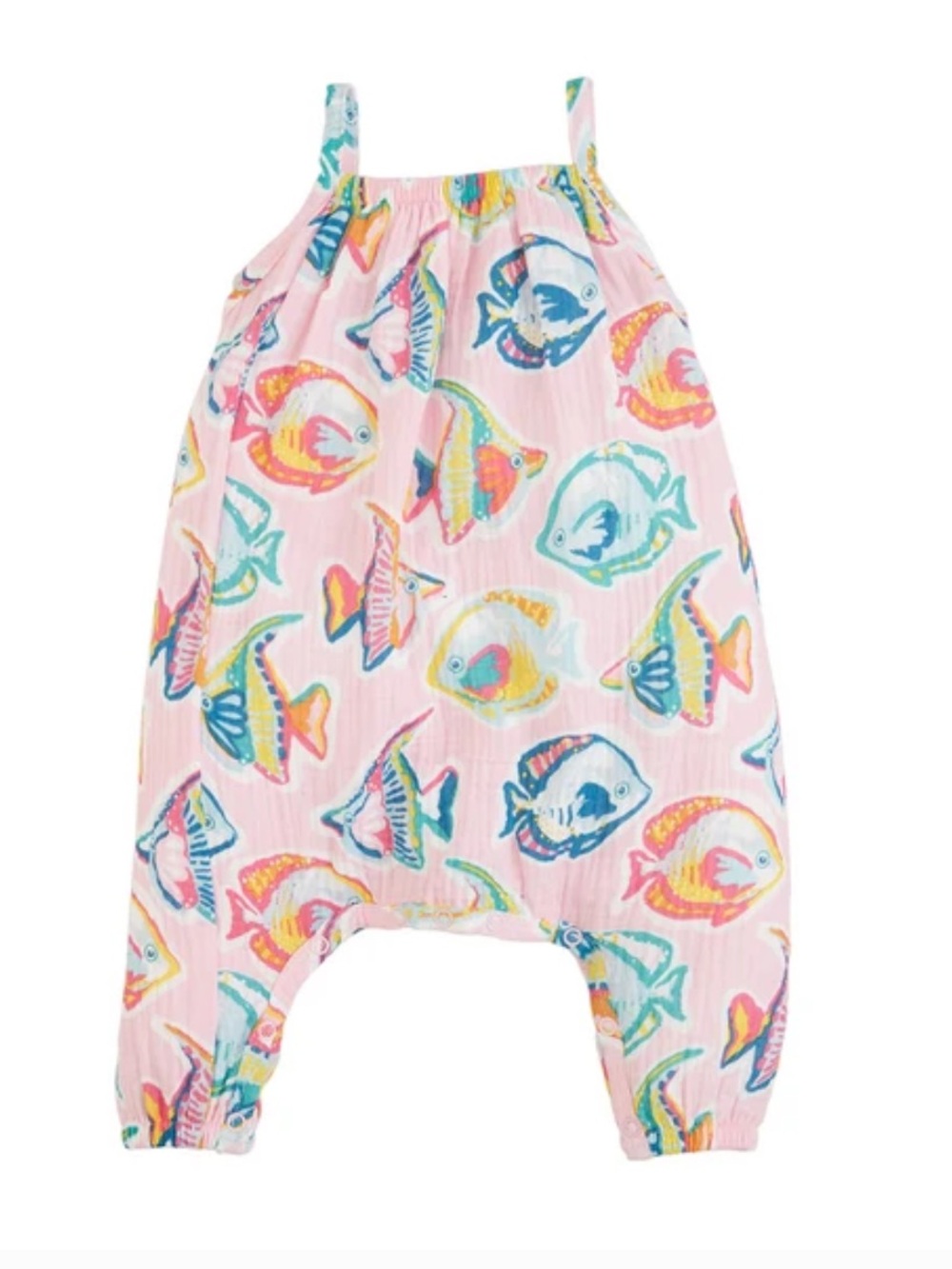 Kids Pink Fish Longall